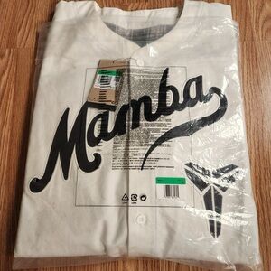 Nike Mamba White and Black Jersey